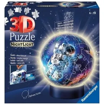 Puzzle Puzzle 3D Świecąca Kula: Astronauta