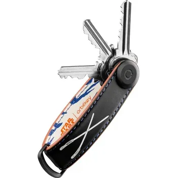 Kožená klíčenka Orbitkey 2.0 STAR WARS™ Ahsoka™ černá