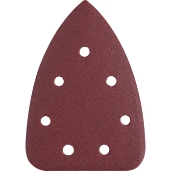 Brusný papír EXTOL PREMIUM papíry brusné delta, suchý zip, bal. 10ks, 140x100mm, P40