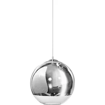 AZzardo SILVER BALL závěsné svítidlo 1x E27 60W bez zdroje 40cm IP20, chromové