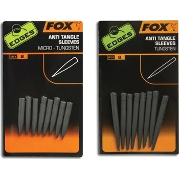 FOX - Edges převleky Tungsten Anti Tangle Sleeves 8 ks Micro