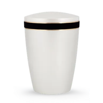 Smuteční dekorace Ekologická urna D'artiste - Černá