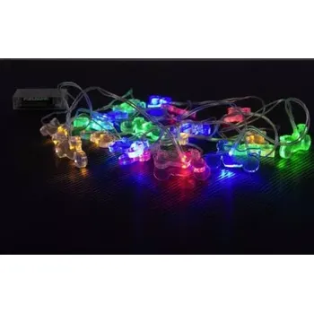 Vánoční dekorace Světelný led řetěz motorky (Party řetěz motorky)