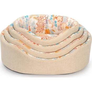 Pelíšek pro psa CAMON PELECH OVÁL KVĚTINY 40 cm