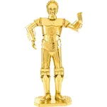 Metal Earth Star Wars Gold C-3PO, 3D model