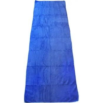 podložka na cvičení Ručník na jógu Yoga Sport go sweat blue / modrá