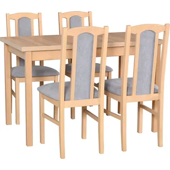 Jídelní set Drewmix Jídelní set 4+1 Klára Zvolte barvu látky: 31A. RIVIERA 91