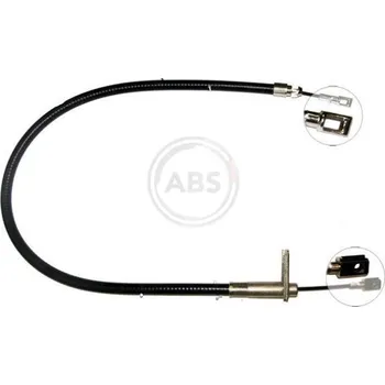 Lanko parkovací brzdy Tažné lanko, parkovací brzda A.B.S. K14718