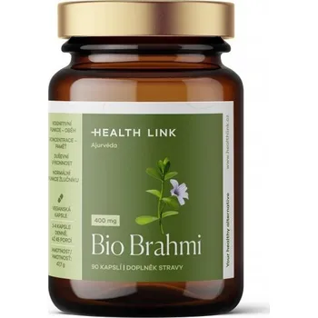 Přírodní produkt Brahmi 400mg BIO 90 kapslí, Health link
