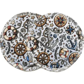 Vložka do podprsenky Breberky BIO Vložky do podprsenky - Kotva (PUL)