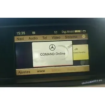 Mapový podklad pro GPS navigaci Aktualizace map Mercedes-Benz Comand Online NTG 5 Europe v14 2023 (NTG 5.2)