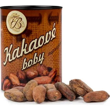 Cukrovinka Kakaové boby, dózička 40g, Čokoládovna Troubelice Kakaov: nepražené