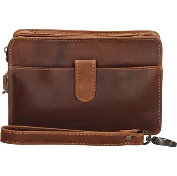 Hide & Stitches Japura taška na zápěstí - koňaková