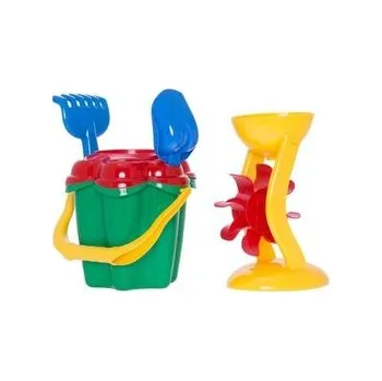 Hra na zahradu Komplet Kwiatek z młynkiem 5el MIX