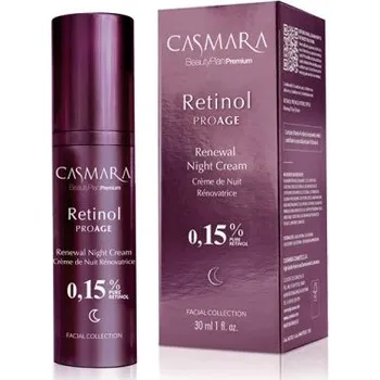 Pleťový krém Casmara Retinol Proage Renewal Night Cream 0,15% - Obnovující noční krém 30 ml