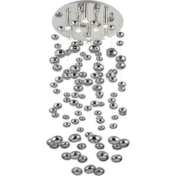 Stropní přisazené svítidlo AZzardo Luvia 125 XL chrome AZ2574 GU10 9x40W IP20 60cm chromové