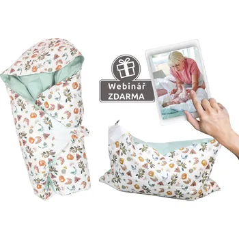 Zavinovačka Eva Kiedroňová SET 4v1 - Dráček - Podzim zvířátka mech + Zdarma webinář - Mít peřinku není všechno