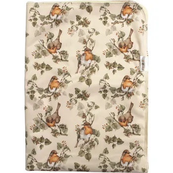 Přebalovací podložka Breberky Přebalovací podložka (PUL) - Pěnkava, sv. žlutý velur