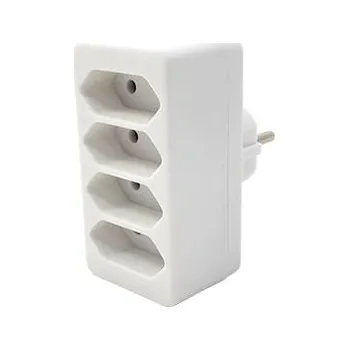 Prodlužovací kabel BACHMANN Rozčtyřka 230V, 4x typ C, bílá (921.273) - 19.07.3807