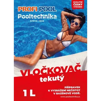 Bazénová chemie Pooltechnika Vločkovač tekutý 1L PROFIPOOL