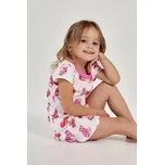 Taro, dětská noční košile 3147/2-Annabel, krátký rukáv, bílá, vel. 116