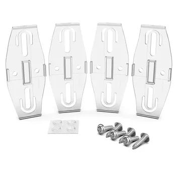 Držák SPZ Plexiclick Držák slovenské SPZ průhledný 4 ks