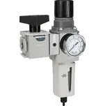 Filtr/Regulátor, kulový ventil, G1/2"vni, 5 µm, 8 bar, max. 43 l/s, plastová nádobka, automatické vypouštění Parker P32QN14GEANGW