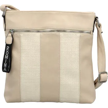 Kabelka Trendy úzká dámská crossbody Meccorina, béžová