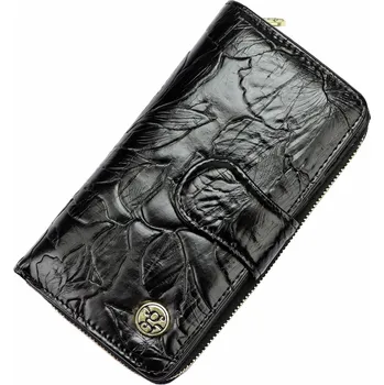 Peněženka Módní dámská kožená peněženka Gregorio Jimelia, černá