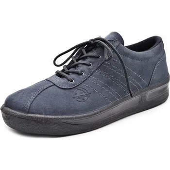 Dámská obuv Dámské kožené polobotky PRESTIGE M20030 - 85 D Tmavě šedá vel. 42