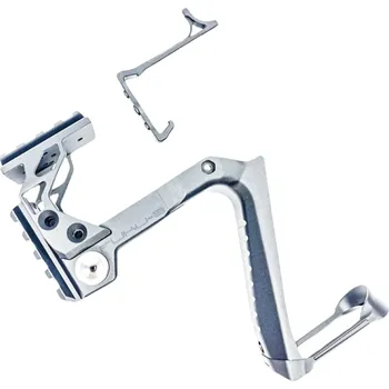 Airsoft CTM TAC CTM hliníková zadní montáž FUKU-2 Reaper Kit pro AAP-01 - Šedá