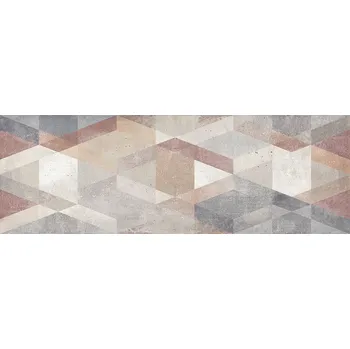 Dlažba M.B.KERAMIKA Terra Mix Decofon 30x90 cm 1 m2 šedá