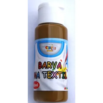 Speciální výtvarná barva Barva na textil 60ml - okrová (ocher)