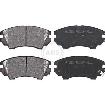 Brzdová destička Sada brzdových destiček, kotoučová brzda A.B.S. ABS37683