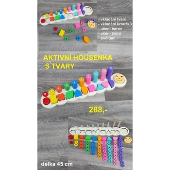 RC model auta AKTIVNÍ HOUSENKA S TVARY