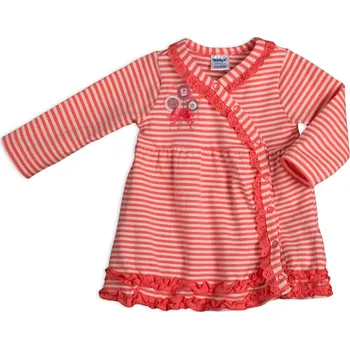 Kojenecká tunika DIRKJE HAPPINESS coral Velikost: 62