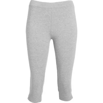 Dámské legíny CARLA 0317 legíny 3/4 dámské - melírová - XL