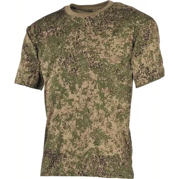 Pánské tričko MFH Triko krátký rukáv digitální kamufláž EMR Tetris RUSPAT 170g/m2 Single Jersey MFH® 00104W Vyberte velikost: XXL