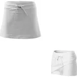 TWO IN ONE 604 sukně dámská - bílá - S