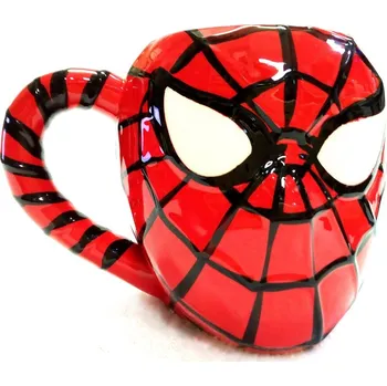 Stolování 3D hrnek Spiderman