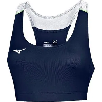 Podprsenka Dámská sportovní podprsenka Mizuno Premium JPN Bra Top - Navy Velikost: M