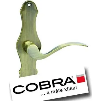 Dveřní kování COBRA MUNSTER PZ90 RE OFS bronz česaný