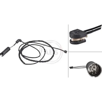 Brzdová destička Výstražný kontakt, opotřebení obložení A.B.S. ABS39582