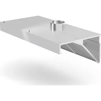 Digestoř Gastrofans Nástěnná šikmá digestoř bez osvětlení 1200x700x450 mm - kód