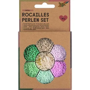 Rokajlové korálky (90g) varianta pastel