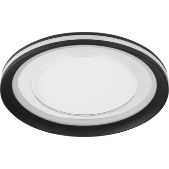 LED stropní svítídlo Globo 48918-18 CLARINO 18 W 750 lm 3000 K černé