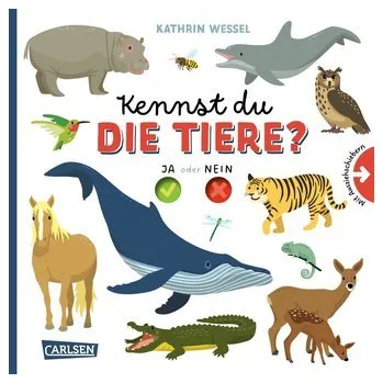 První čtění Kennst du die Tiere? - Wessel, Kathrin