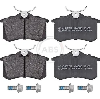 Brzdová destička Sada brzdových destiček, kotoučová brzda A.B.S. 36623/1