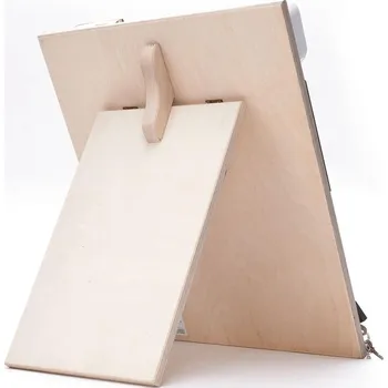 Dřevěná hračka Manibox Stojan k senzorickým deskám Activity board - střední