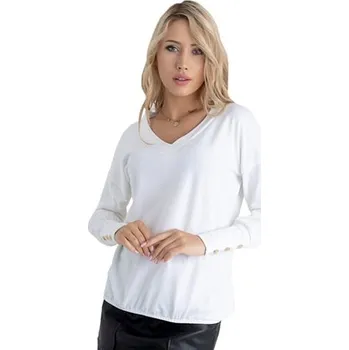 Dámské tričko Dámská halenka 1142 HAJDAN bílá 3XL